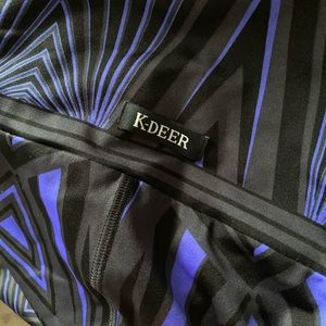 K-DEER leggings size large. NWT!